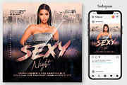 100 Night Club Party Flyers Bundle, a Flyer Template by graphicforest (Thumbnail 44 of 72)