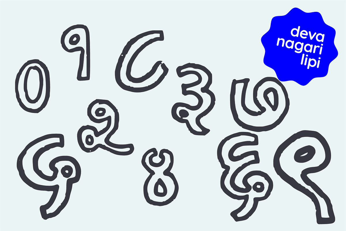 Devanagari hindi stencil font, a Handwritten Font by Fonts by Srishti (Photo 6 of 7)