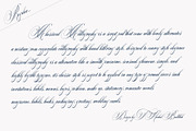 Classical Calligraphy, a Script Font by HKL Studio (Thumbnail 7 of 9)