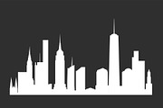 New York skyline, a Work Illustration by GlebTagirov (Thumbnail 4 of 5)