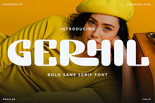 Gerhil - Bold Sans Serif