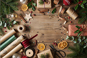 Christmas Background Bundle, a Background Graphic by GraphicWave (Thumbnail 9 of 11)