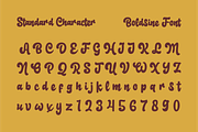 Boldsine, a Script Font by ahweproject (Thumbnail 2 of 10)