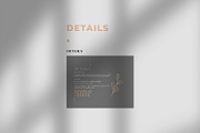 Black Royal Wedding Suite, an Invitation Template by Azka Creative (Thumbnail 4 of 4)