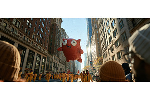 Giant Cartoon Character Balloon, an Architecture Photo by piter.goskov