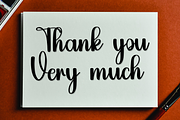 Calligraphy, a Handwritten Font by FreshTypeINK (Thumbnail 6 of 7)