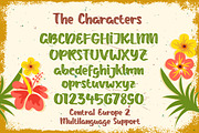 Sunday Hawaii, a Font by caocastudio (Thumbnail 2 of 5)