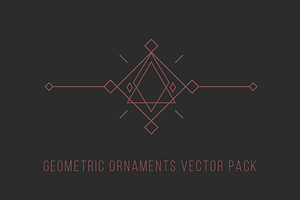 Geometric Ornaments Vector Pack