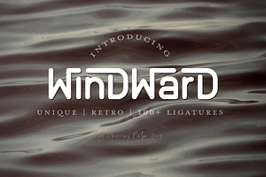 Windward Retro Ligature Font