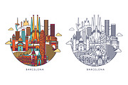 Europ famous cities, an Illustration by LisaKolbasa (Thumbnail 2 of 9)