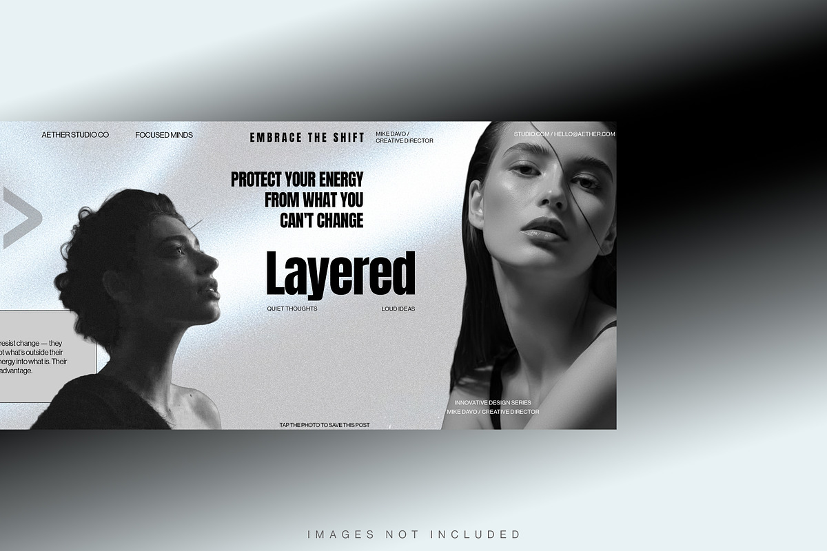 Fashion Instagram Carousel Template, a Social Media Template by Posterfello (Photo 3 of 3)