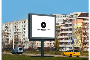 Urban Billboard Mockup
