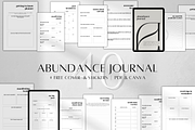 Abundance Journal Printable, a Stationery Template by BRANDcontent (Thumbnail 1 of 6)