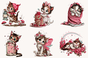 Cute Kitten StoryBook PNG Clipart, a Seasonal Illustration by Designworld (Thumbnail 3 of 9)