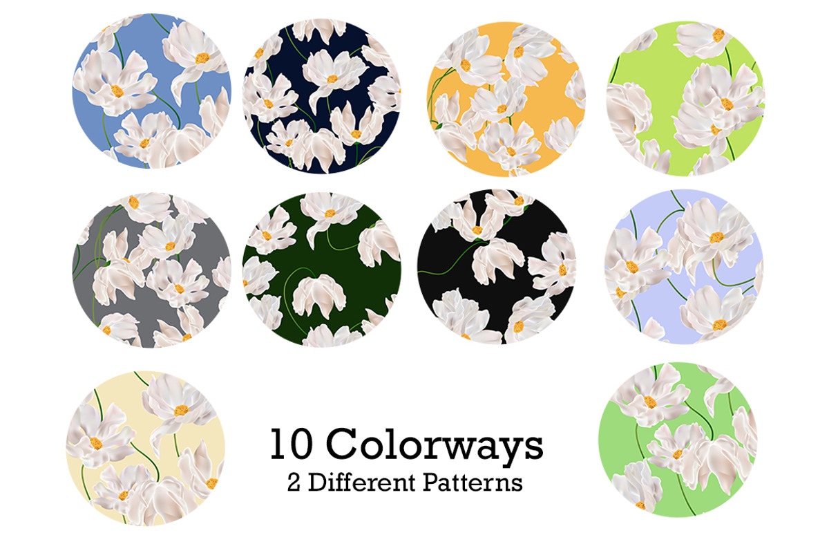 Handmade Magnolia Patterns, a Pattern Graphic by Design Unique (Photo 11 of 11)