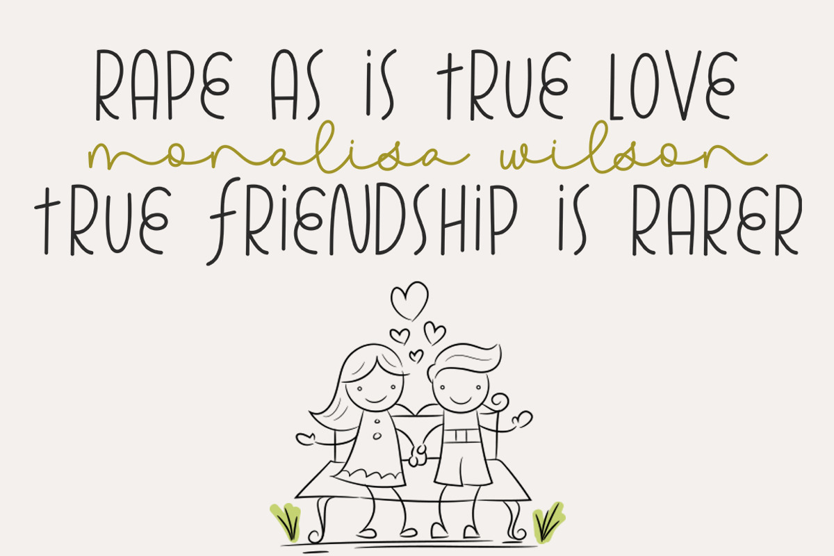 Happy Natural, a Script Font by IRF Lab Studio (Photo 5 of 11)