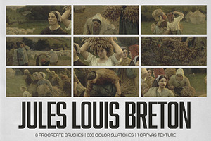 Jules Breton Procreate Kit