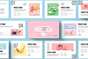 Portfolio Presentation Layout, a Presentation Template by ContestDesign (Thumbnail 1 of 6)
