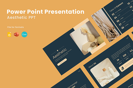 Aesthetic Power Point Template