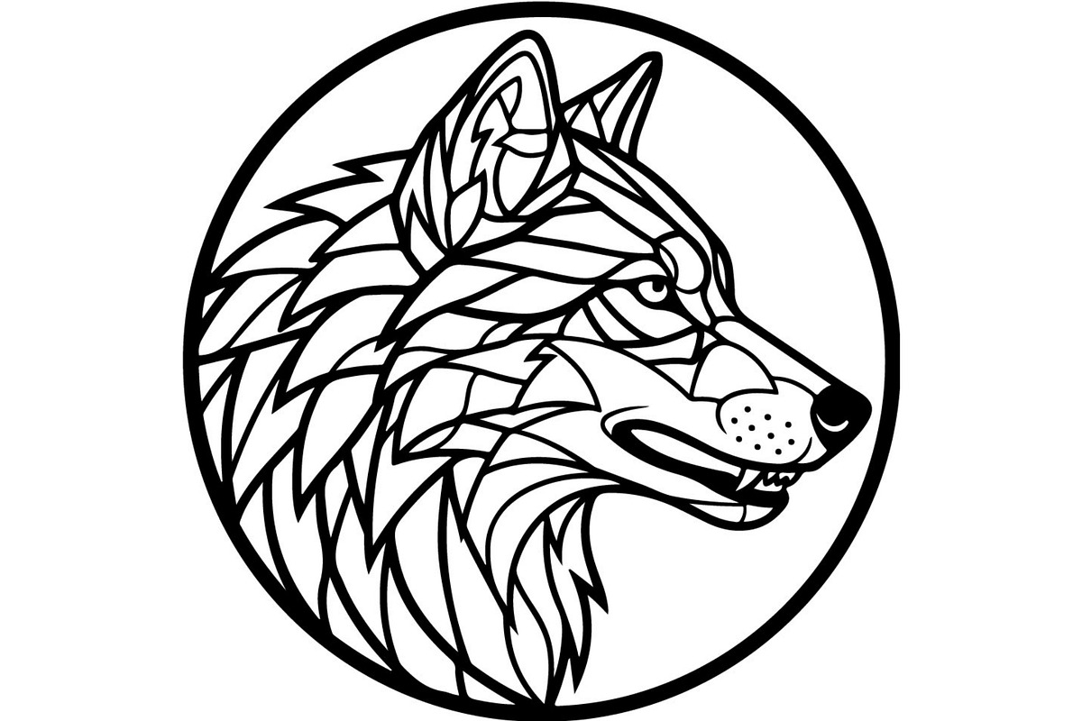 Alpha Wolf Silhouettes Bundle, an Animal Illustration by Designer_Momina (Photo 21 of 21)