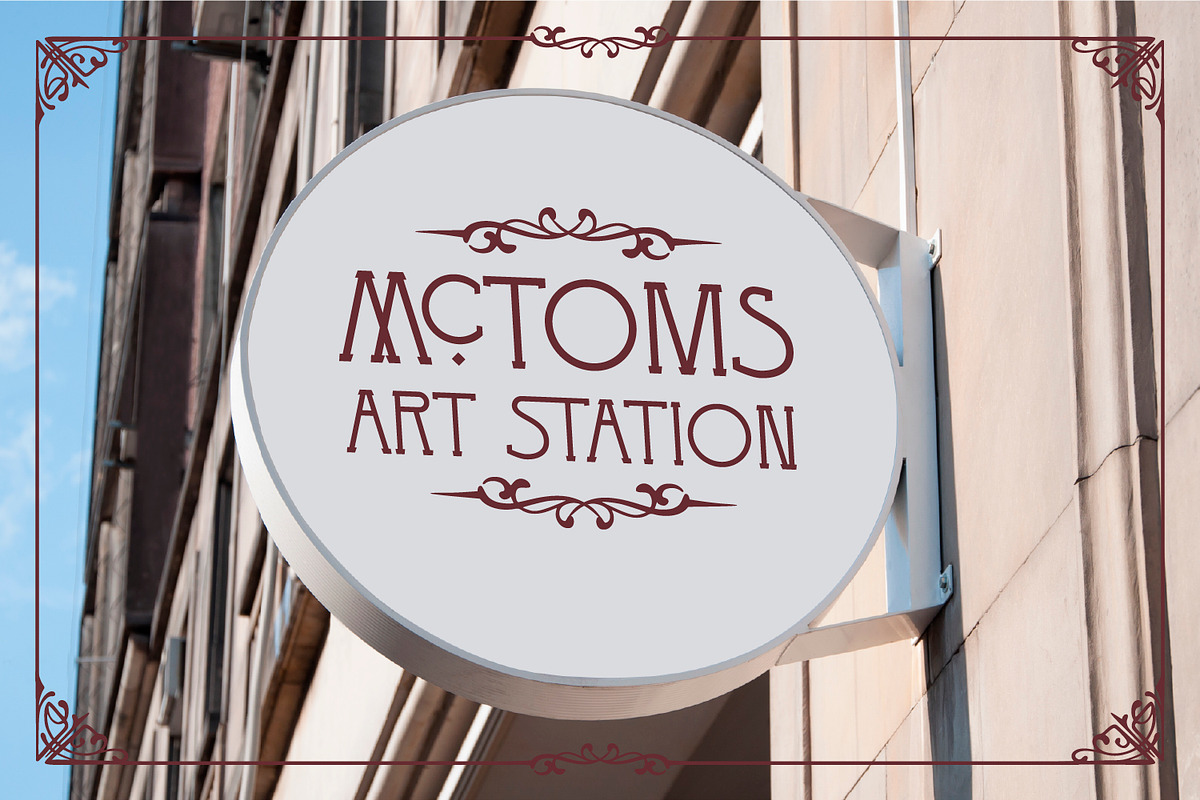 Mcstaco, a Symbol Font by Vintage Division (Photo 6 of 15)