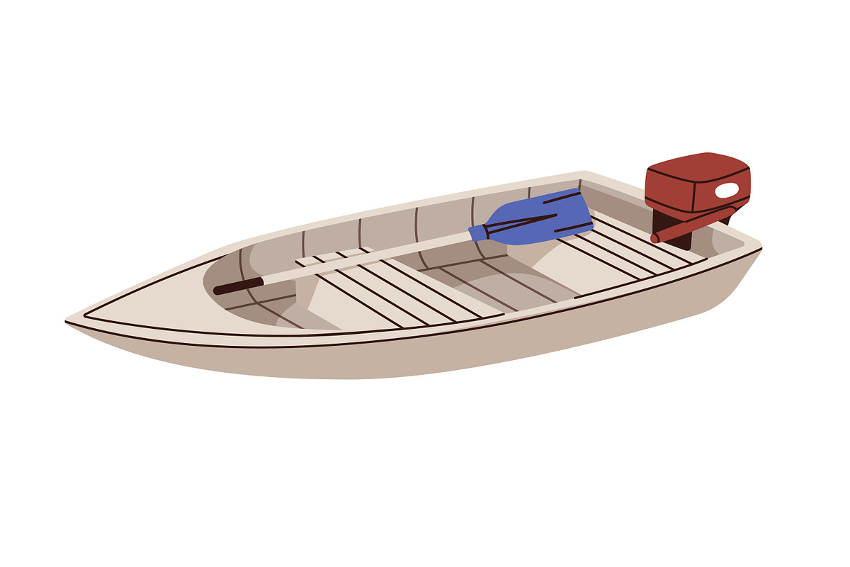 Different boats, water transport set, a Transportation Illustration by Good Studio (Photo 7 of 11)
