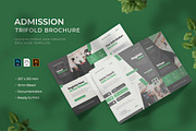 Admission - Trifold Brochure, a Print Template by VUNIRA (Thumbnail 1 of 3)