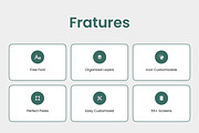 Fresh Cart-Grocery Mobile App UI Kit, an App Template by CreativeUI (Thumbnail 3 of 8)
