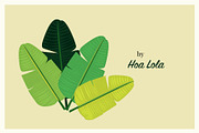 Tropical Banana Leaves Vector Patter, a Pattern Graphic by RedRiver Studio (Thumbnail 6 of 6)