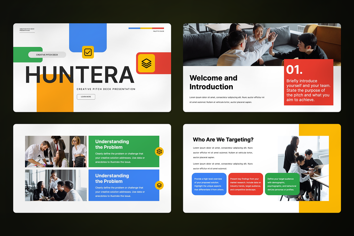 Creative Pitc Deck Google Slide, a Presentation Template by SquidPixey (Photo 2 of 7)