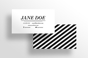 The Boutique -Business Card Template