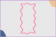 Squiggly Outline Coquette Frame Set, a Decorative Illustration by Gfx Expert Team (Thumbnail 10 of 10)