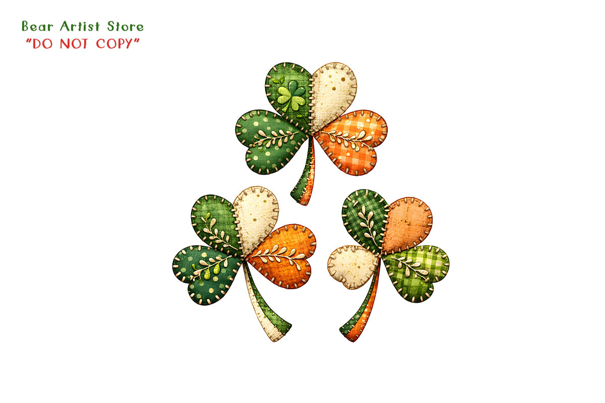 St. Patrick’s Day Patch Work PNG, an Illustration by GlitterCraft (Photo 76 of 101)