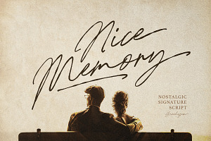 Nice Memory - Nostalgic Script