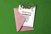 10 Christmas invitation templates, an Invitation Template by Andit themes (Thumbnail 3 of 13)
