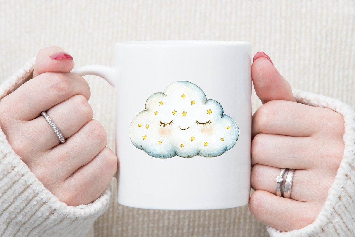 Baby Shower Clipart,Boho Nursery Cli, an Illustration by Sublimation Artist (Photo 5 of 6)