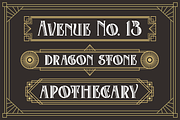 Art Nouveco, a Font by ilhamtaro (Thumbnail 5 of 10)