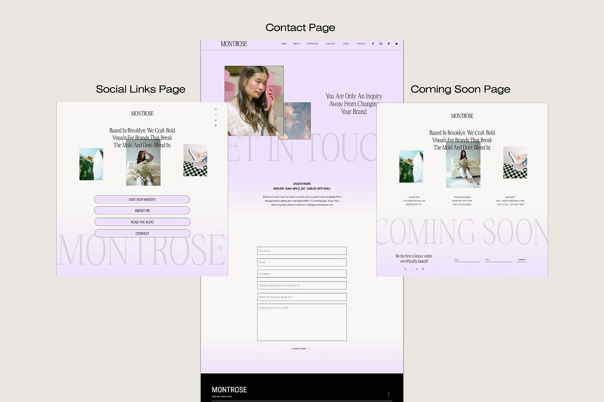 Montrose | Agency Showit Template, a Websites & App Template by Apt Thirty Seven (Photo 4 of 7)