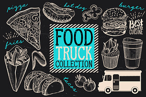 Food Truck Illustrations