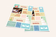 Cute Wedding and Invitation Card V02, an Invitation Template by Sargatal (Thumbnail 4 of 4)