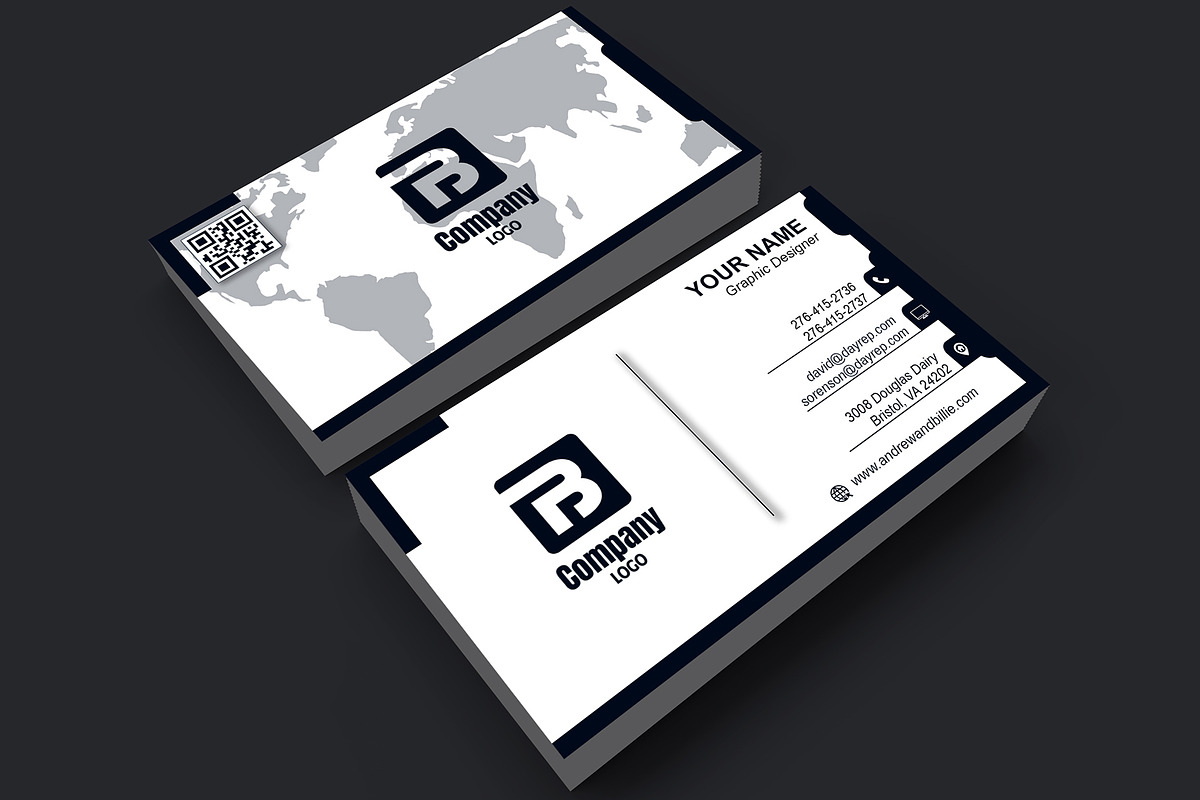 Estate Agency Card PSD preview 4