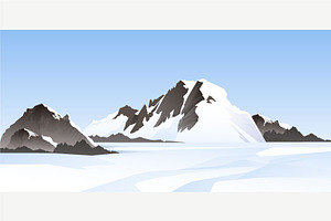 Vector Mountains Set