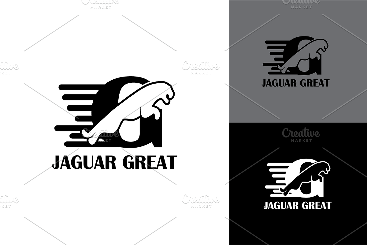 Jaguar Great Logo, a Branding & Logo Template by zaqilogo