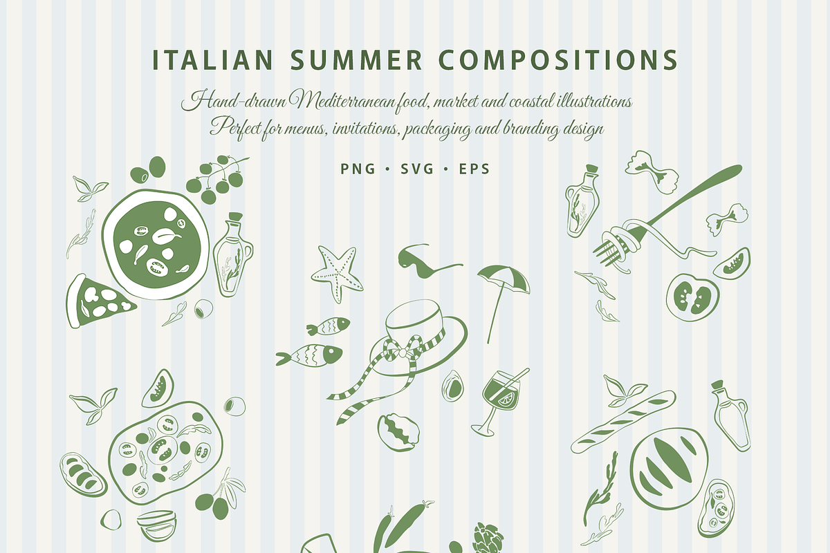 Italian Summer Collection | 100+, a Food Illustration by Karma (Photo 4 of 19)
