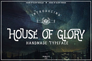 House Of Glory, a Font by inumocca_type (Thumbnail 1 of 5)