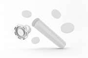 Vitamin Tube Mockup, a Packaging Mockup by Qaleb Studio (Thumbnail 2 of 2)