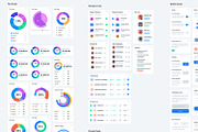 UI Dashboard Builder, an UI Kit Template by KL-Webmedia (Thumbnail 3 of 6)