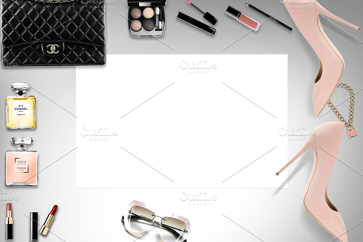 10 luxury feminine desktop bundle stock photo containing chanel and stock, a Beauty & Fashion Photo by Whimsical Logoshop (Photo 11 of 15)