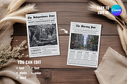 Newspaper Independence Day Invitatio, an Invitation Template by ZoloDesignHub (Thumbnail 7 of 10)