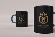 Custom King Lion Logo Design, a Branding & Logo Template by YUDesignStore (Thumbnail 6 of 8)